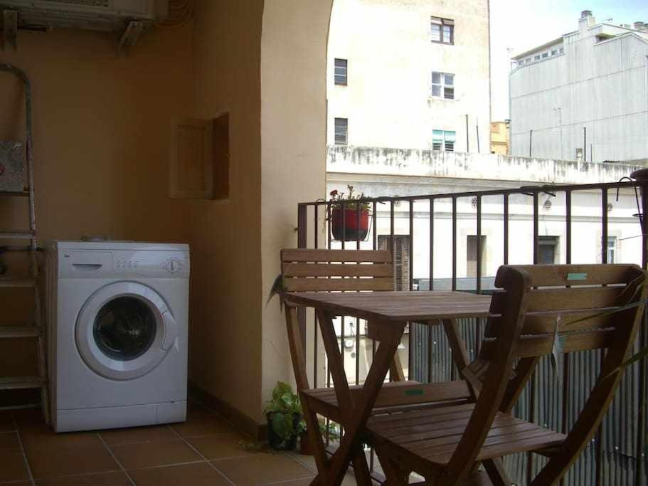 Apart Centrico Con Terraza En Gracia Barcelona Exteriör bild
