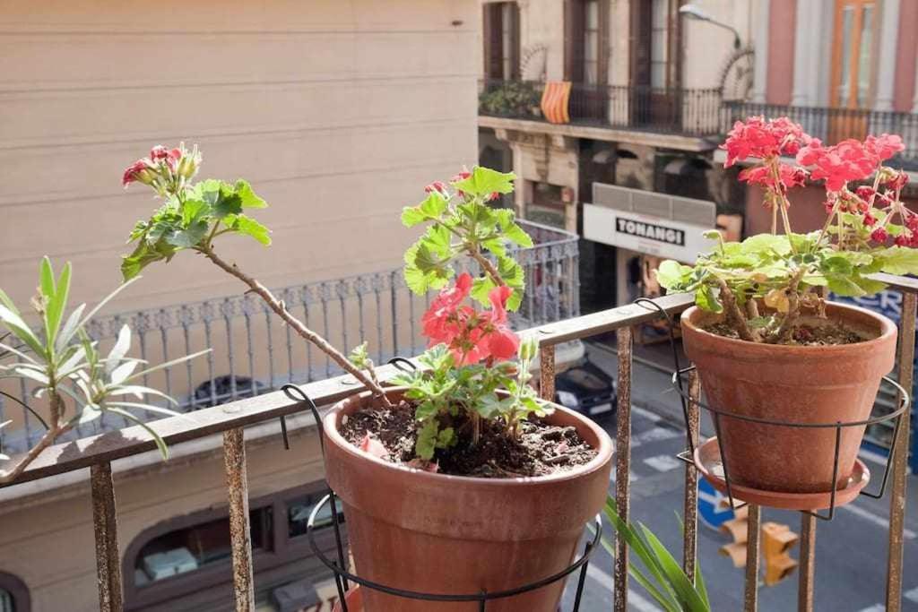 Apart Centrico Con Terraza En Gracia Barcelona Exteriör bild